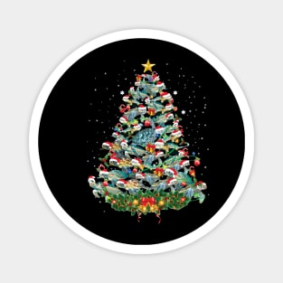 Turtle Christmas Tree, turtle christmas shirt Magnet